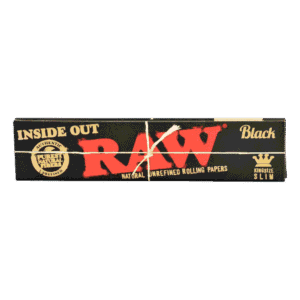RAW Inside Out Classic Black King Size Slim Rolling Papers