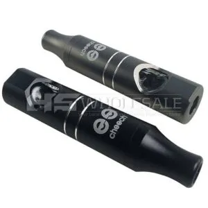 Cheech Glass - 4.25" Metal Encased Glass Hand Pipe