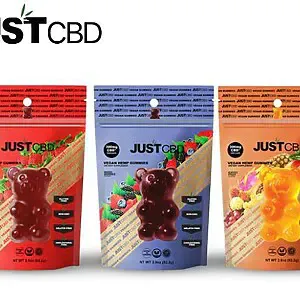 Just CBD Vegan Hemp Gummy Bags 300mg